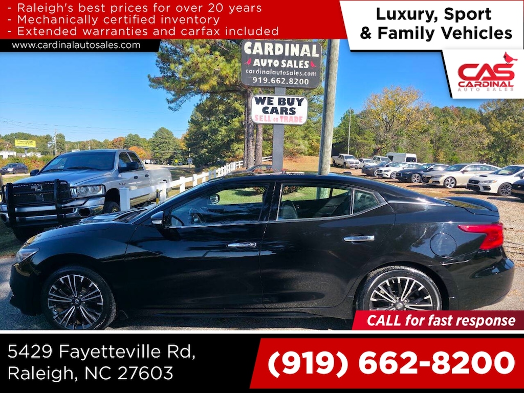 Used 2017 Nissan Maxima 3.5 SL 4dr Sedan Sedan