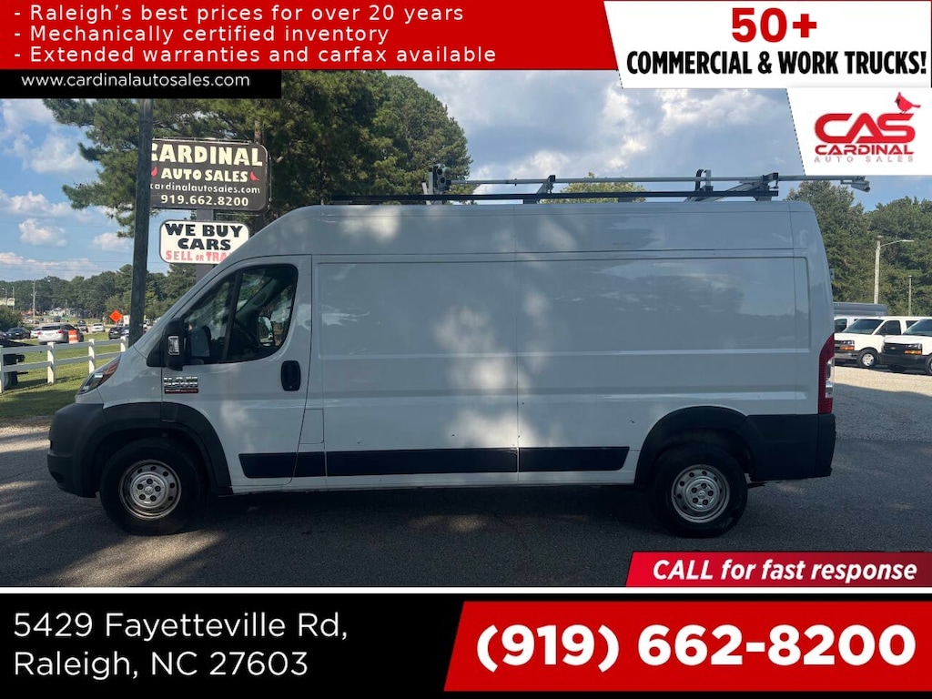Used 2021 Ram Promaster 2500 159 WB 3dr High Roof Cargo Van Full-Size