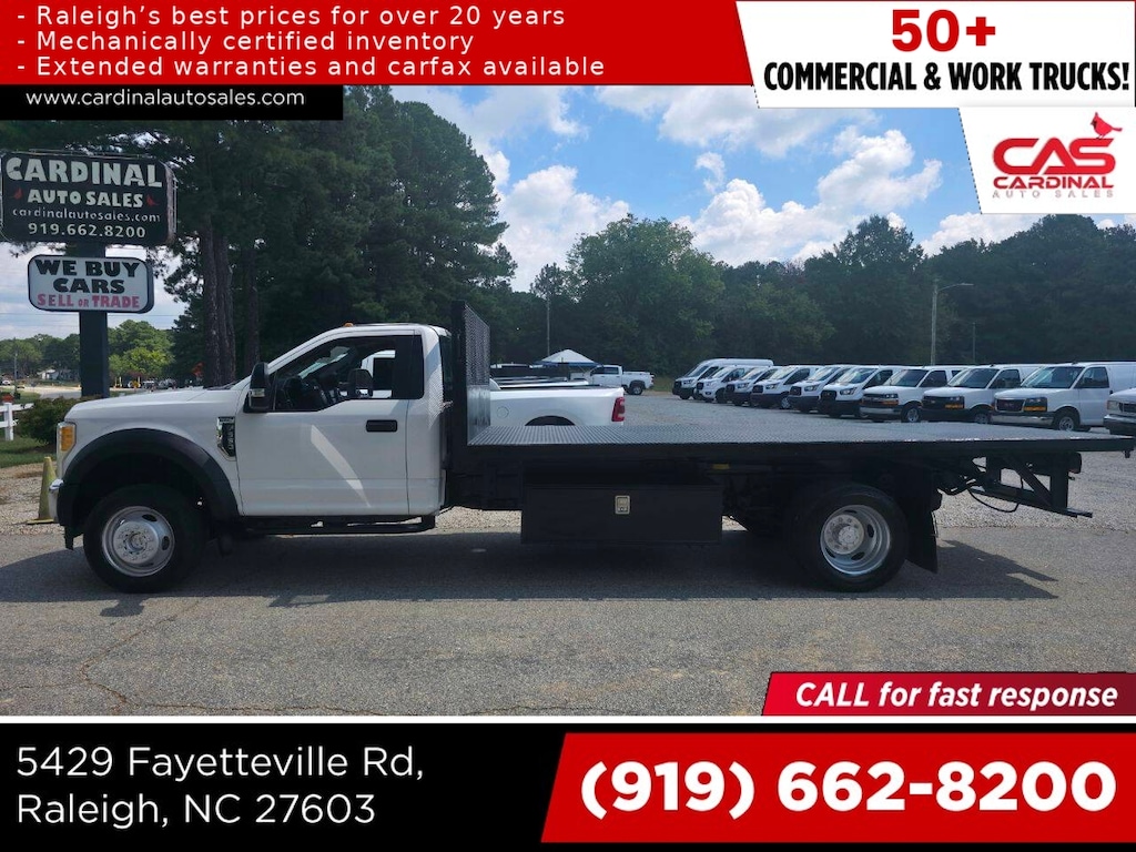 Used 2017 Ford F-550 Super Duty 4X4 2dr Regular Cab 145.3 205.3 in. WB Chassis