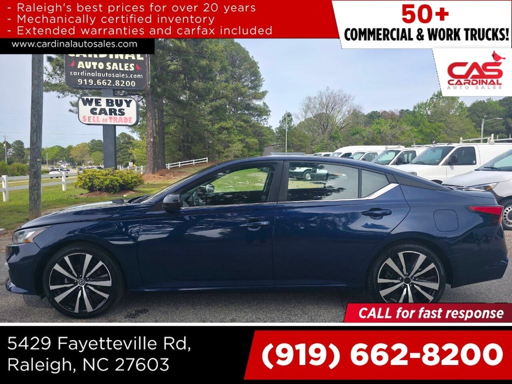 Used 2021 Nissan Altima 2.5 SR 4dr Sedan Sedan