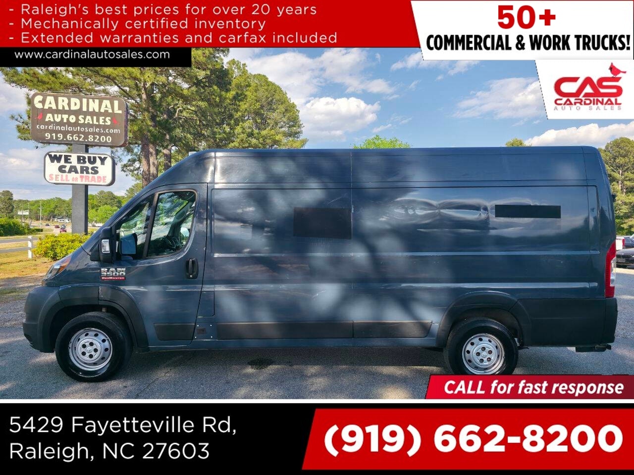2019 RAM ProMaster 3500 159" WB High Roof Ext's photo