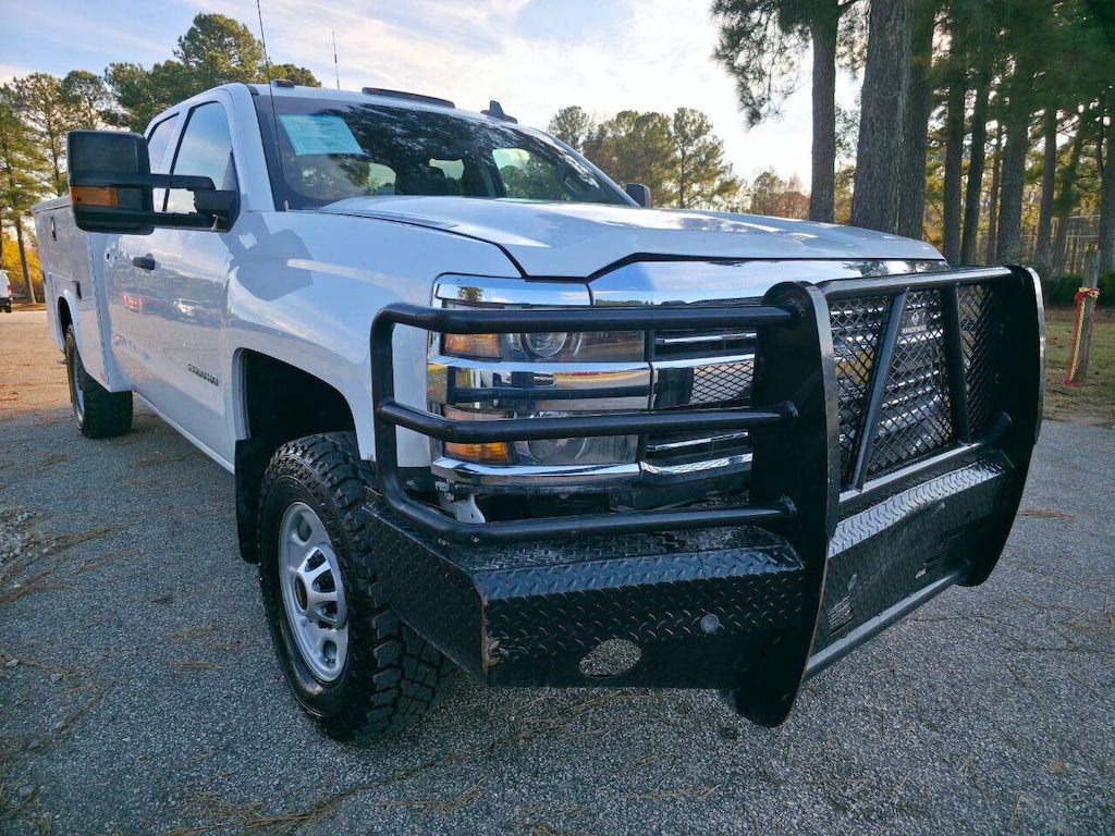 Used 2017 Chevrolet Silverado 2500HD Work Truck 4x4 4dr Double Cab LB Chassis