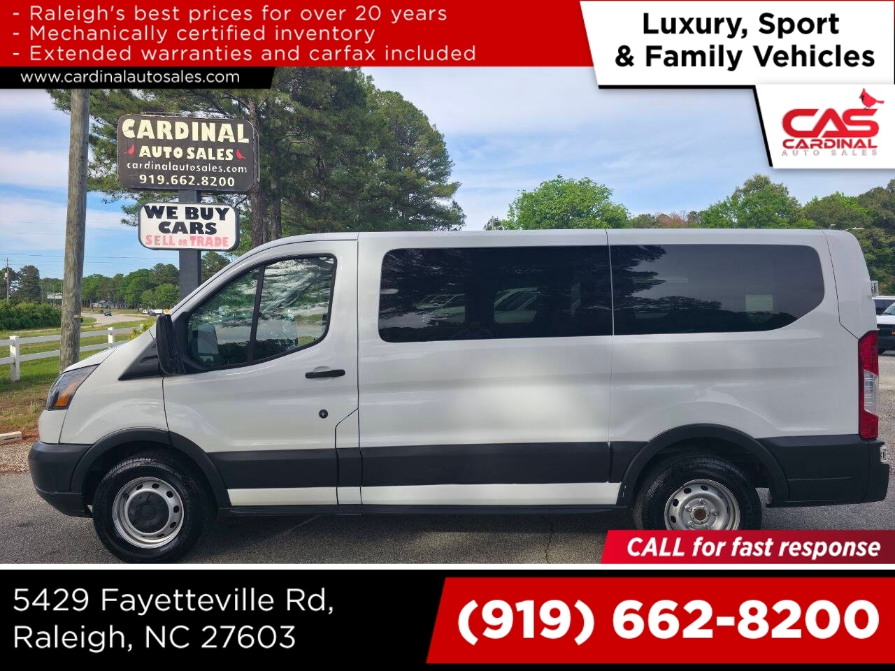 2018 Ford Transit 150 XL Wagon Low Roof 60/40 Pass. 130 WB's photo