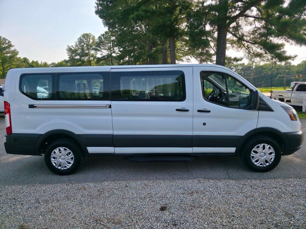 Used 2018 Ford Transit 350 XL 3dr LWB Low Roof Passenger Van w/Sliding Si Full-Size