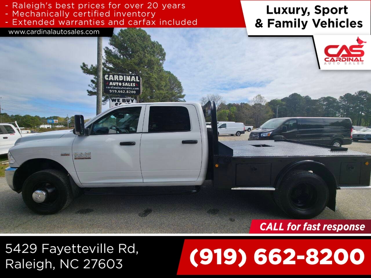 2014 RAM 3500 Tradesman Crew Cab LB DRW 4WD