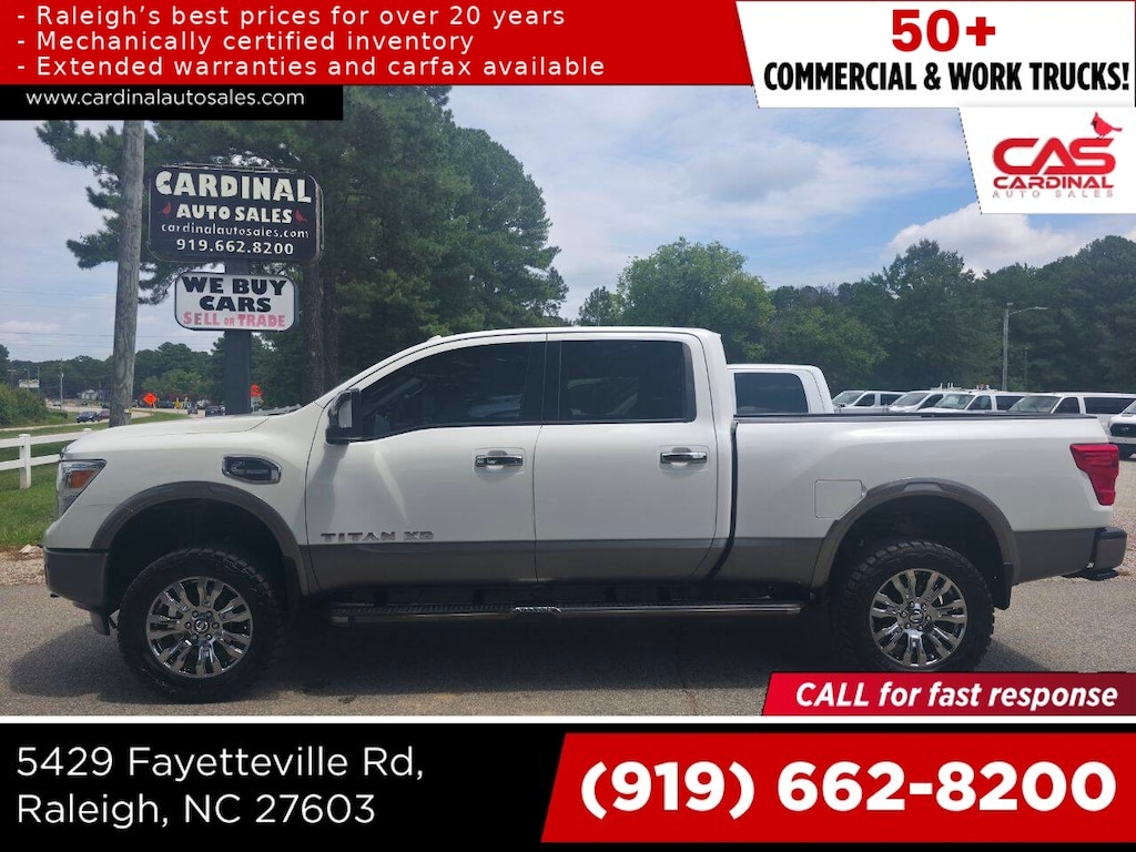 Used 2018 Nissan Titan XD Platinum Reserve 4x4 4dr Crew Cab (Diesel) Pickup Truck