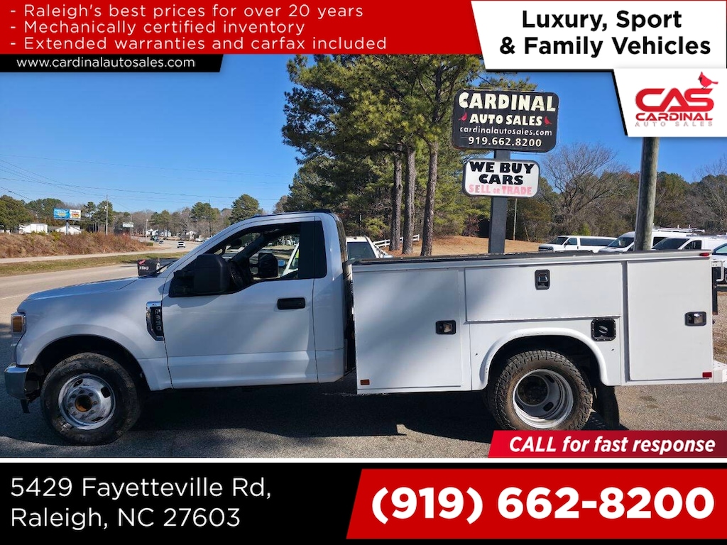 Used 2021 Ford F-350 Super Duty XL 4x2 2dr Regular Cab 145 in. WB DRW Chassis Chassis