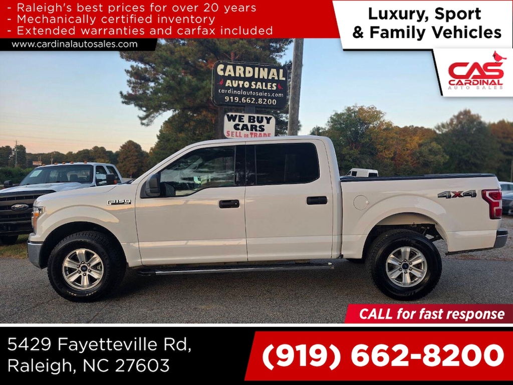 Used 2019 Ford F-150 XLT 4x4 4dr Supercrew 5.5 ft. SB Pickup Truck