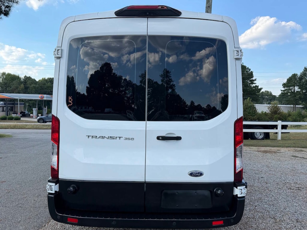Used 2018 Ford Transit 350 XL 3dr LWB Medium Roof Passenger Van w/Sliding Full-Size