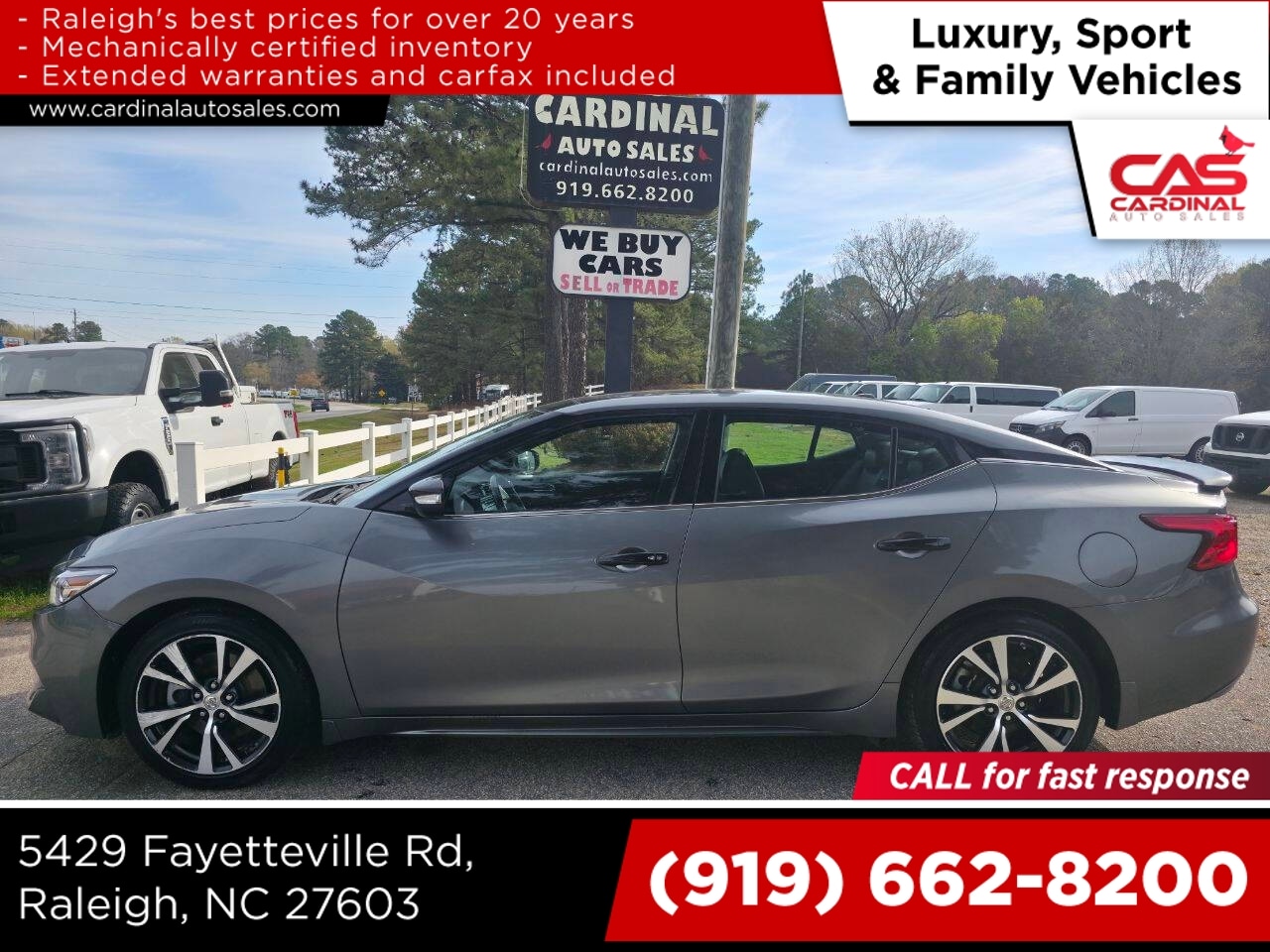 2016 Nissan Maxima Platinum