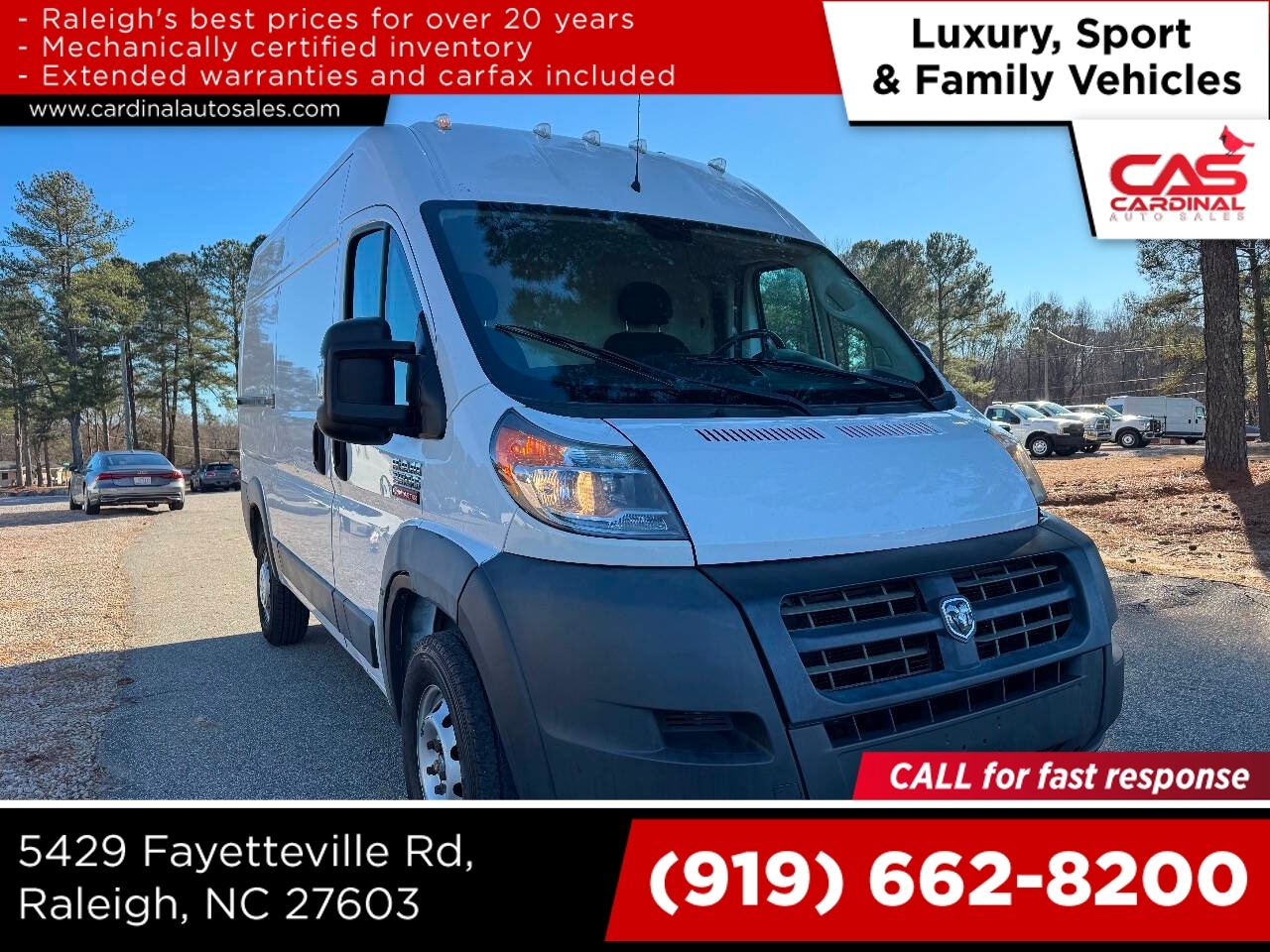 2018 RAM ProMaster Cargo Van Base's photo