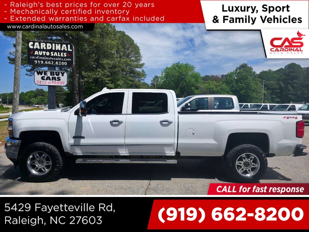 Used 2016 Chevrolet Silverado 3500HD High Country 4x4 4dr Crew Cab LB SRW Pickup Truck