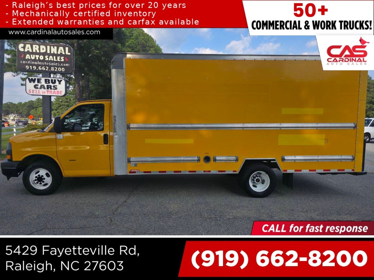 2021 GMC Savana Cutaway