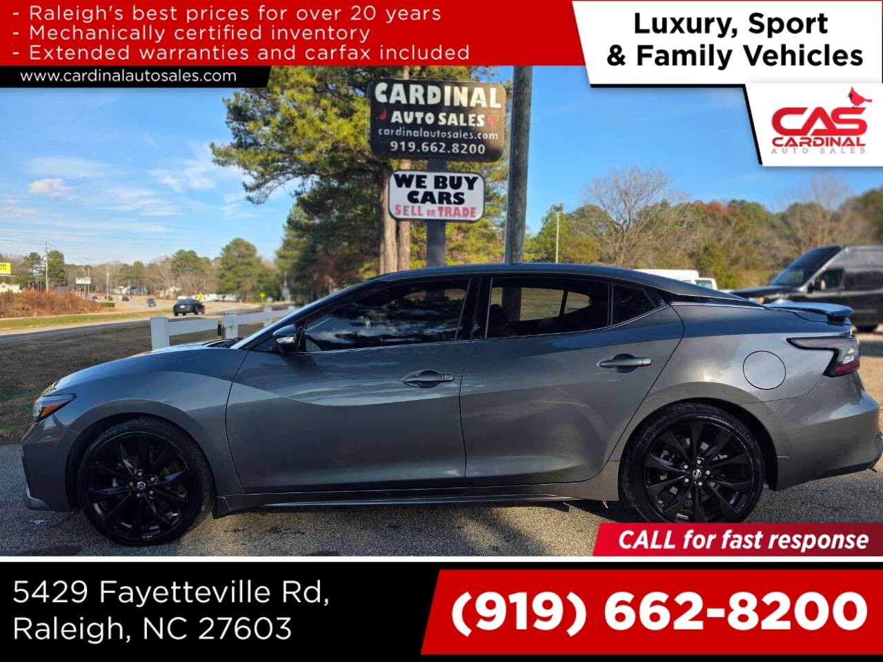 2019 Nissan Maxima SR's photo