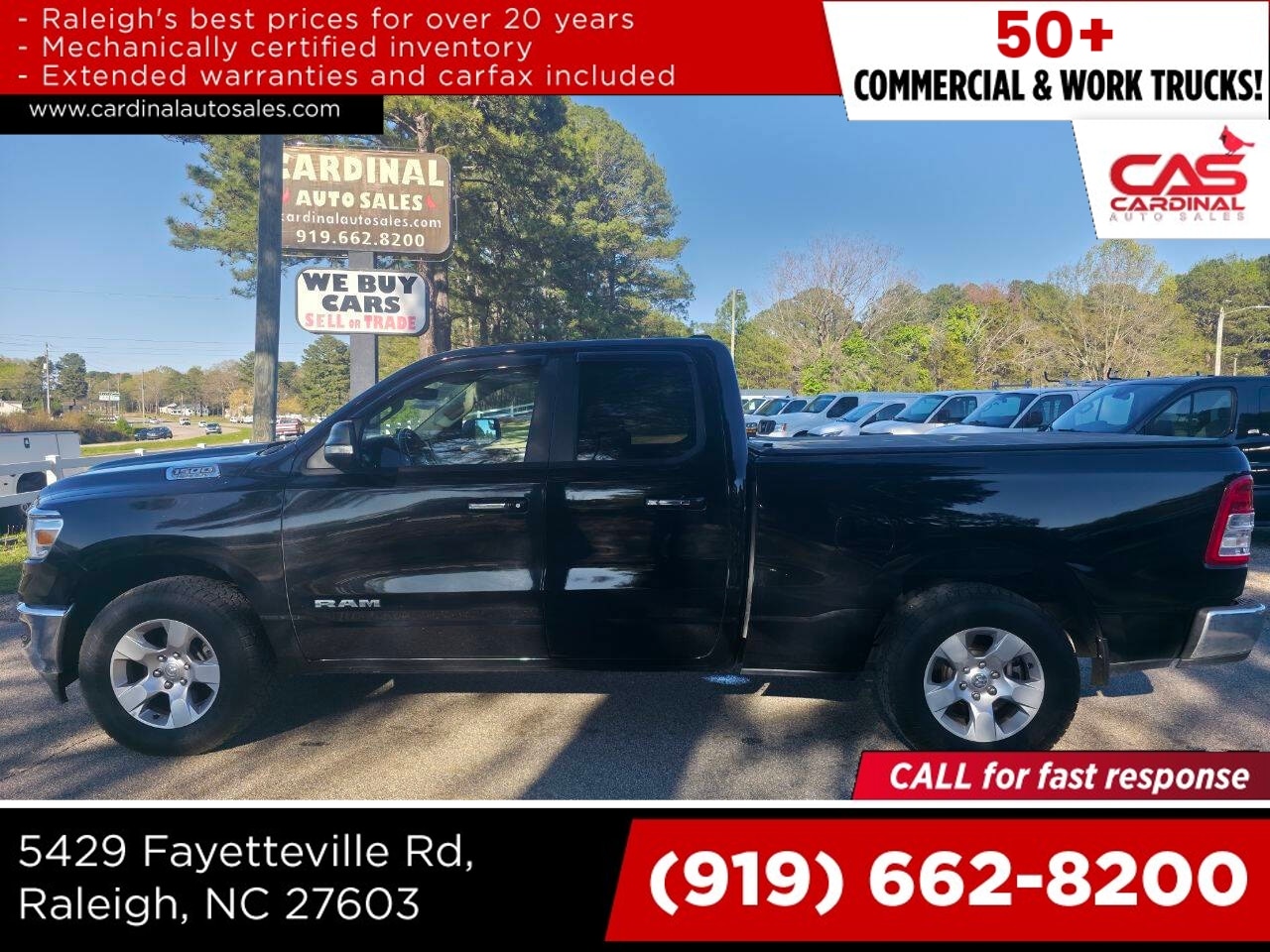 2020 RAM 1500 Big Horn/Lone Star 4x4 Quad Cab 6'4's photo