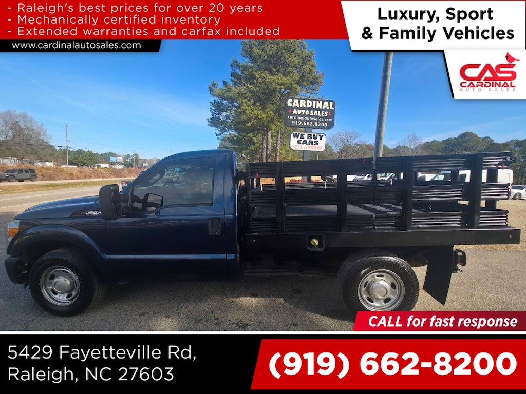 Used 2016 Ford F-250 Super Duty 4X2 2dr Regular Cab 137 in. WB Chassis