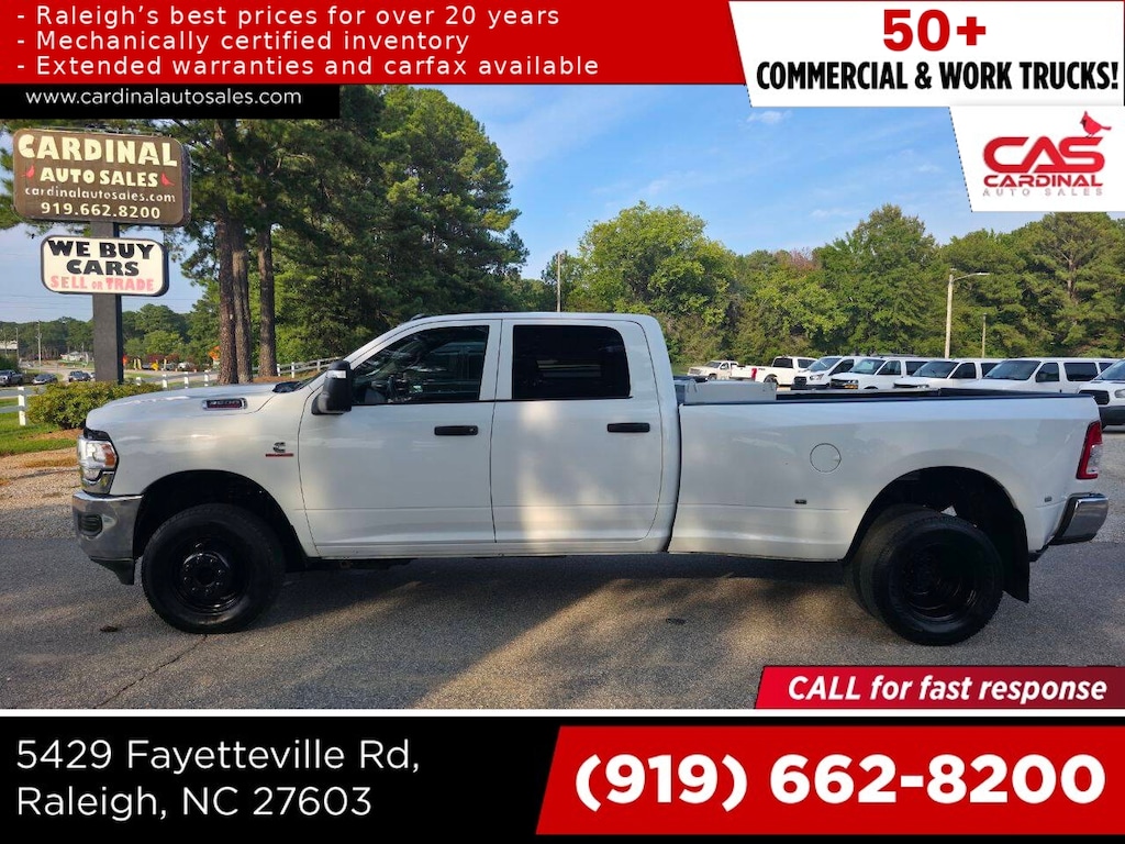Used 2023 Ram 3500 Tradesman 4x4 4dr Crew Cab 8 ft. LB DRW Pickup Pickup Truck