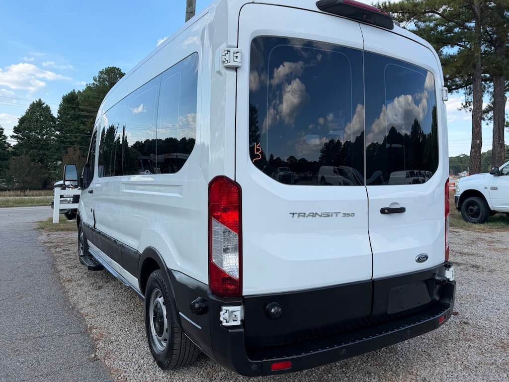 Used 2018 Ford Transit 350 XL 3dr LWB Medium Roof Passenger Van w/Sliding Full-Size