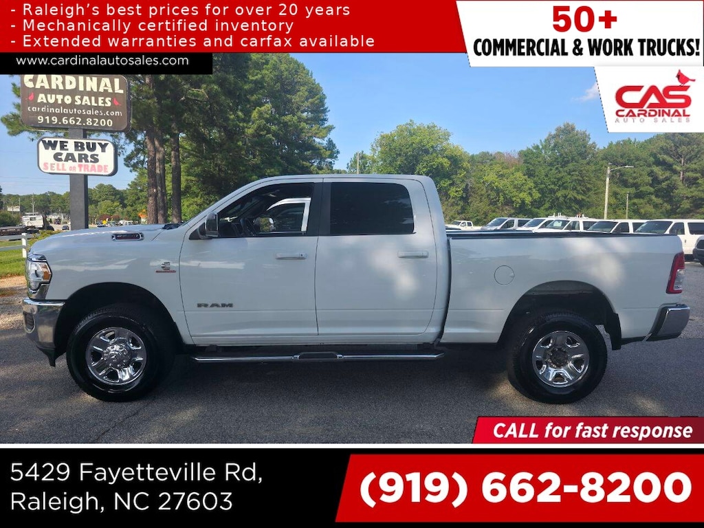 Used 2021 Ram 2500 Big Horn 4x4 4dr Crew Cab 6.3 ft. SB Pickup Pickup Truck