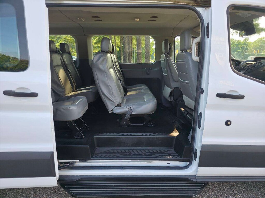 Used 2018 Ford Transit 350 XL 3dr LWB Low Roof Passenger Van w/Sliding Si Full-Size