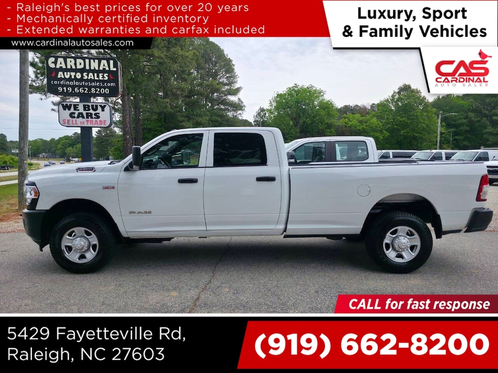 Used 2021 Ram 2500 Tradesman 4x4 4dr Crew Cab 8 ft. LB Pickup Pickup Truck