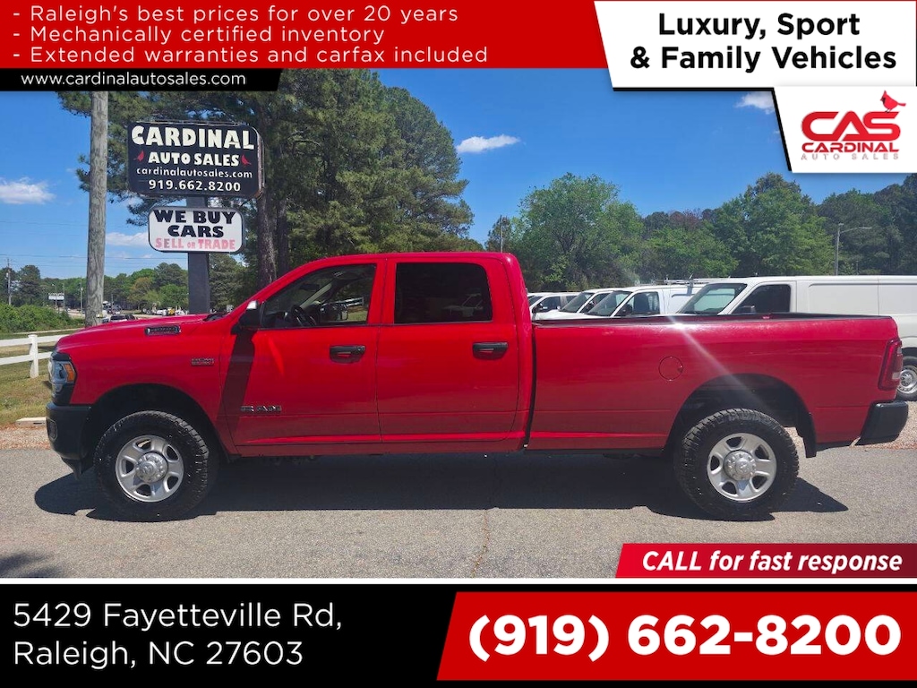 Used 2020 Ram 2500 Tradesman 4x4 4dr Crew Cab 8 ft. LB Pickup Pickup Truck