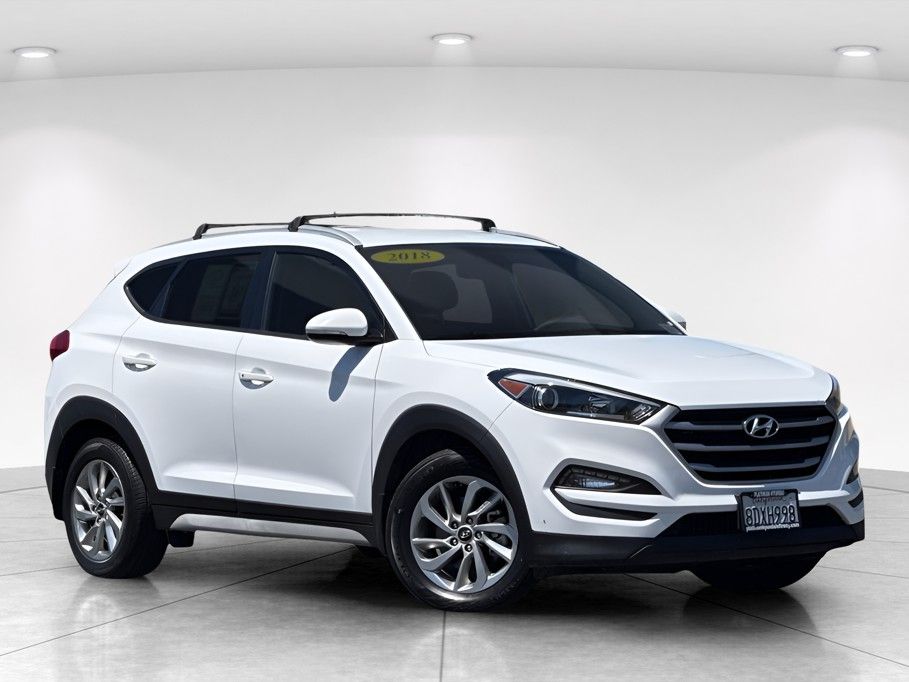 Used 2018 Hyundai Tucson SE Plus with VIN KM8J33A48JU718772 for sale in Tracy, CA