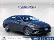 Certified 2026 Hyundai Elantra Hybrid Blue Sedan