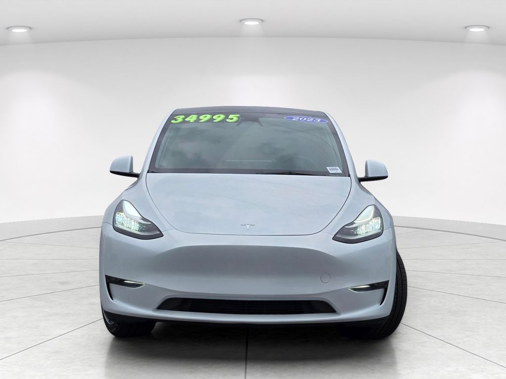 Used 2023 Tesla Model Y Long Range with VIN 7SAYGDEE4PA142809 for sale in Tracy, CA