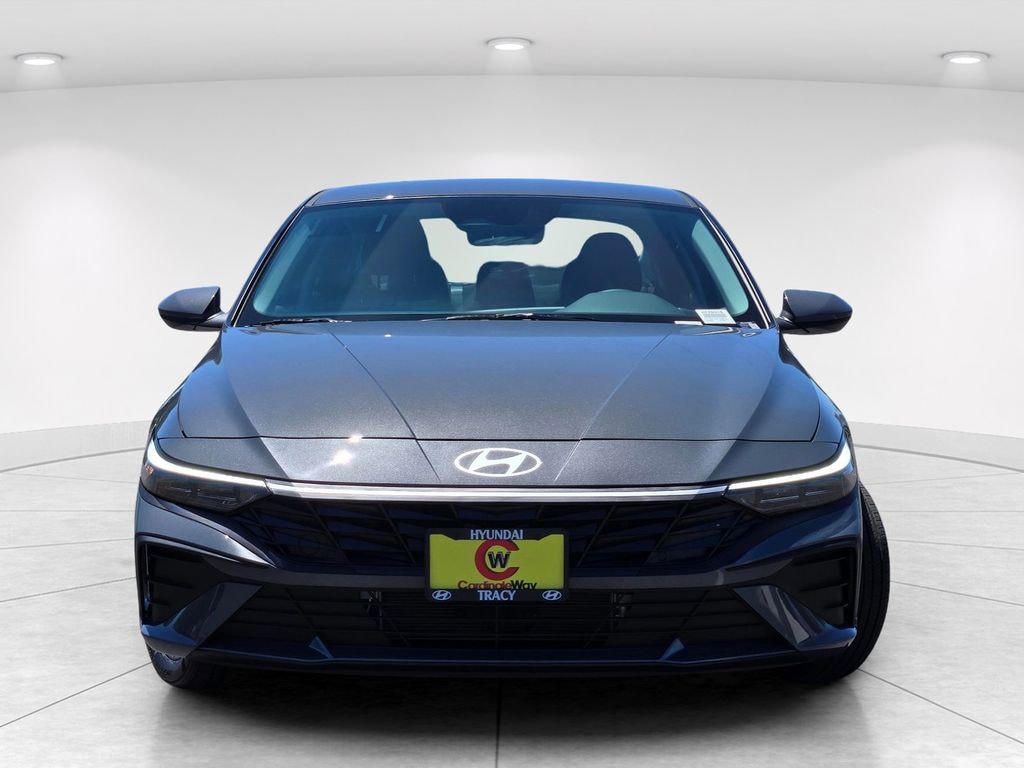 Used 2026 Hyundai Elantra Hybrid Blue Sedan