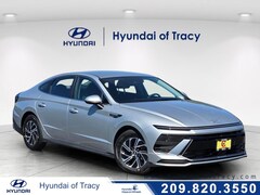 2026 Hyundai Sonata Hybrid Blue Sedan