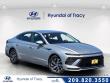 New 2026 Hyundai Sonata Hybrid Blue Sedan
