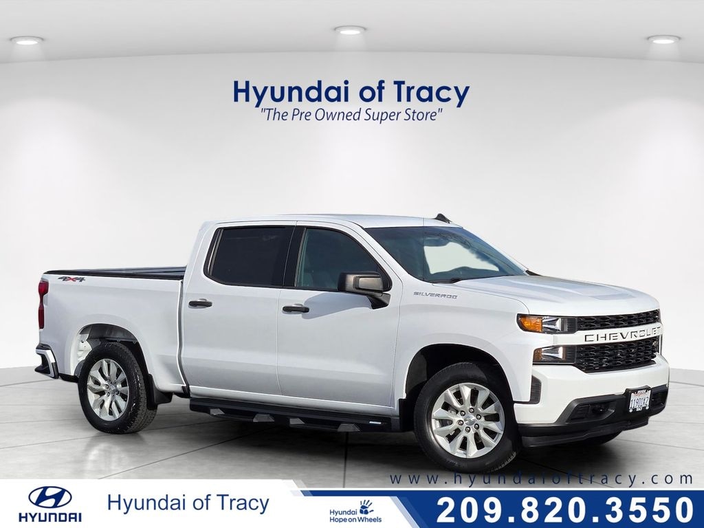 Used 2019 Chevrolet Silverado 1500 Silverado Custom Truck Crew Cab
