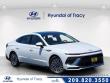 New 2026 Hyundai Sonata Hybrid Blue Sedan