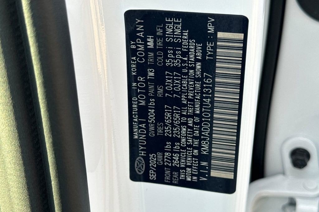 2026 Hyundai Tucson Blue SE - Photo 34