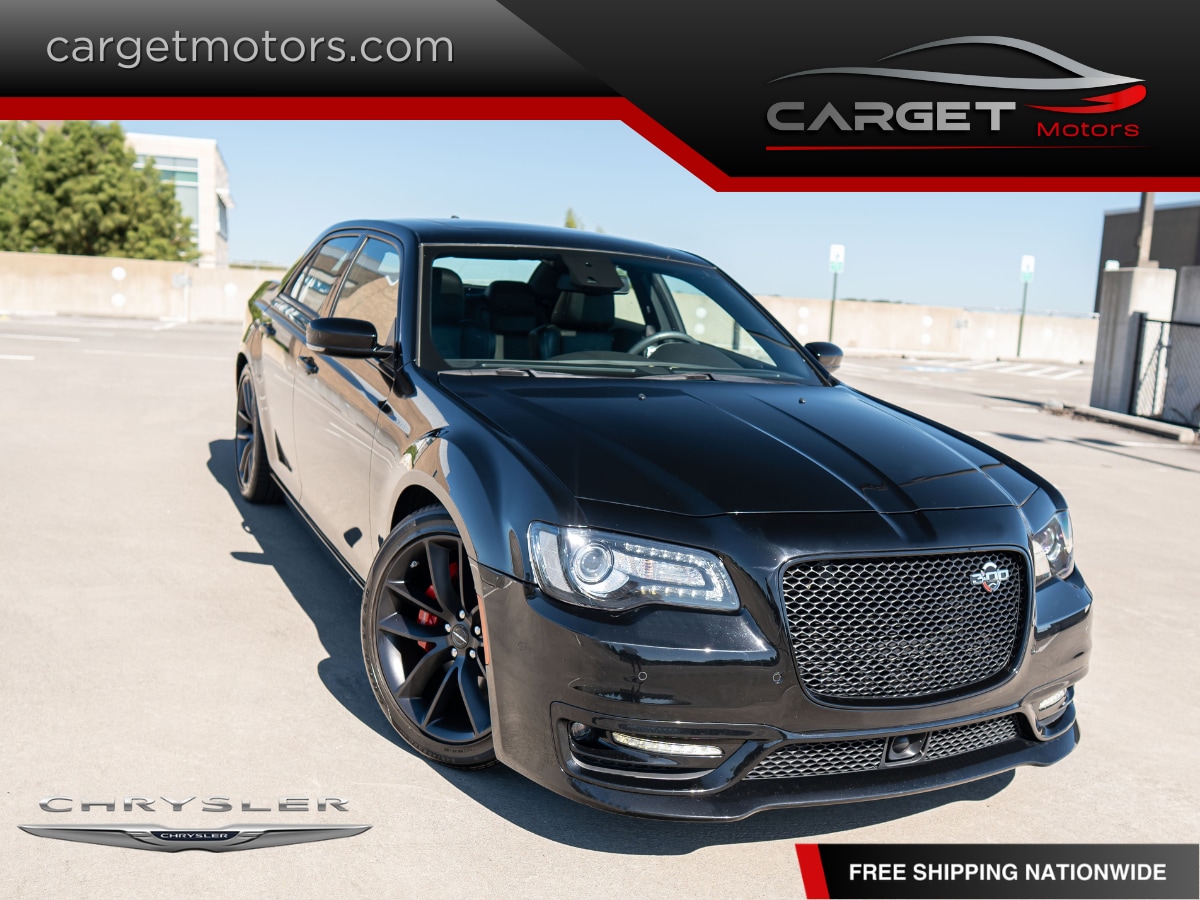 Black 2023 Chrysler 300 Sedan Rear-Wheel Drive 8-Speed Automatic