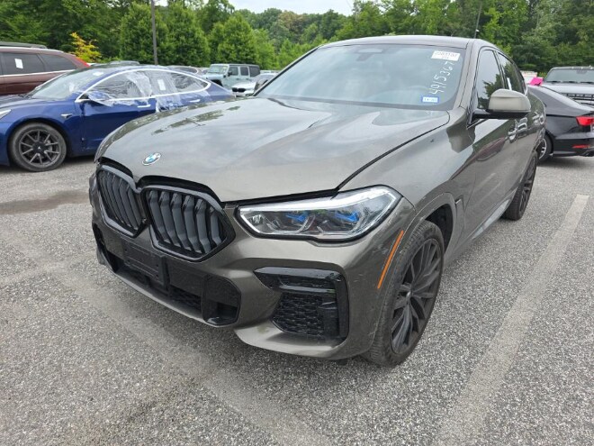 Green 2022 BMW X6 SUV / Crossover All-Wheel Drive 8-Speed Automatic