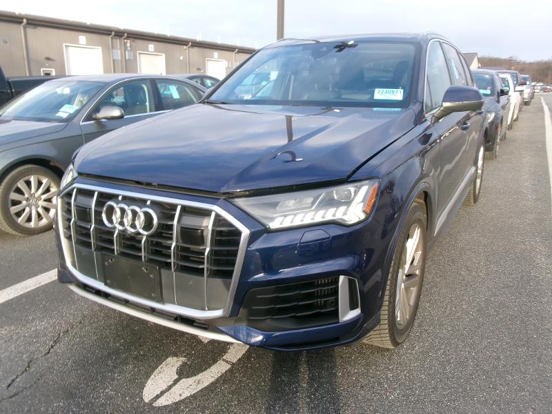 Blue 2021 Audi Q7 quattro Prestige 55 TFSI SUV / Crossover All-Wheel Drive 8-Speed Automatic