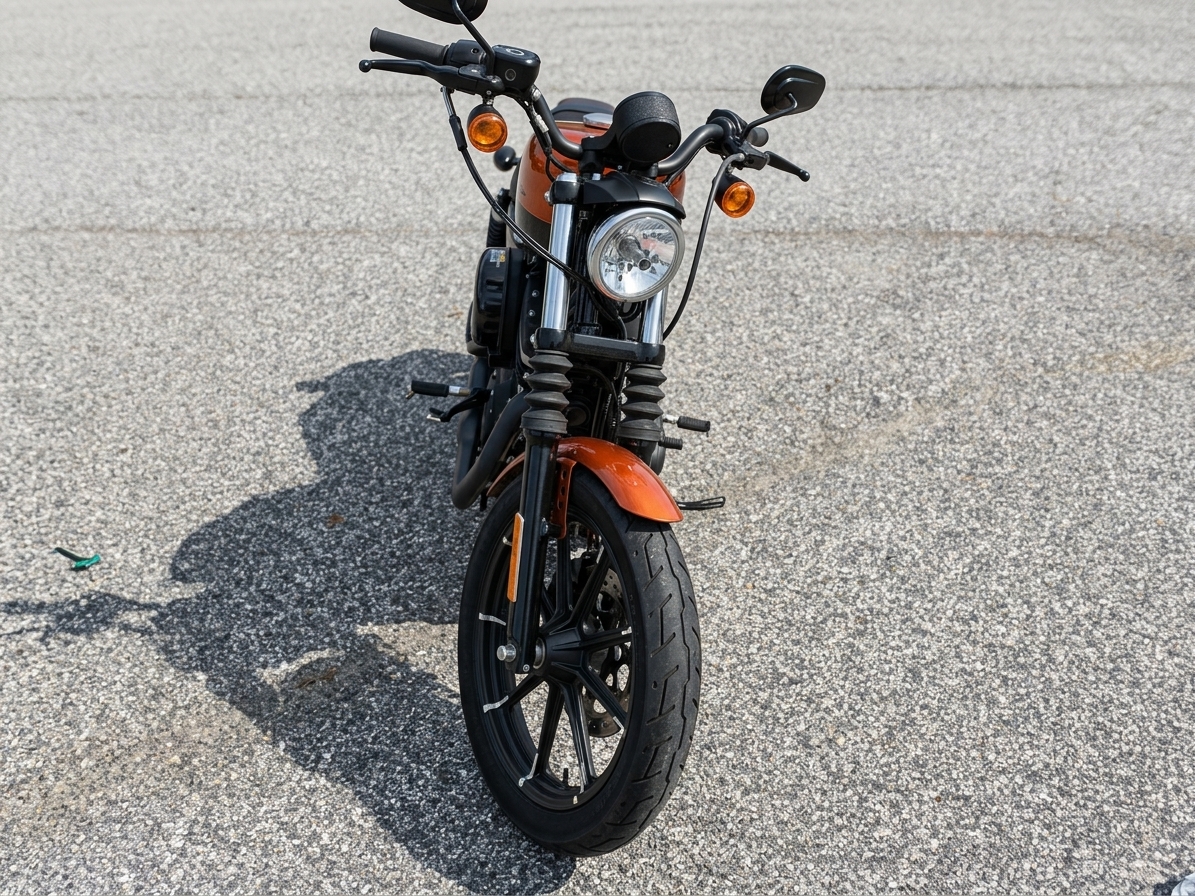 Used 2020 Harley Davidson Sportster XL883N Iron 883 Motorcycle
