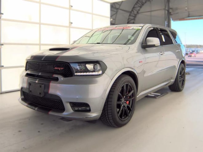 Silver 2018 Dodge Durango SUV / Crossover All-Wheel Drive 8-Speed Automatic