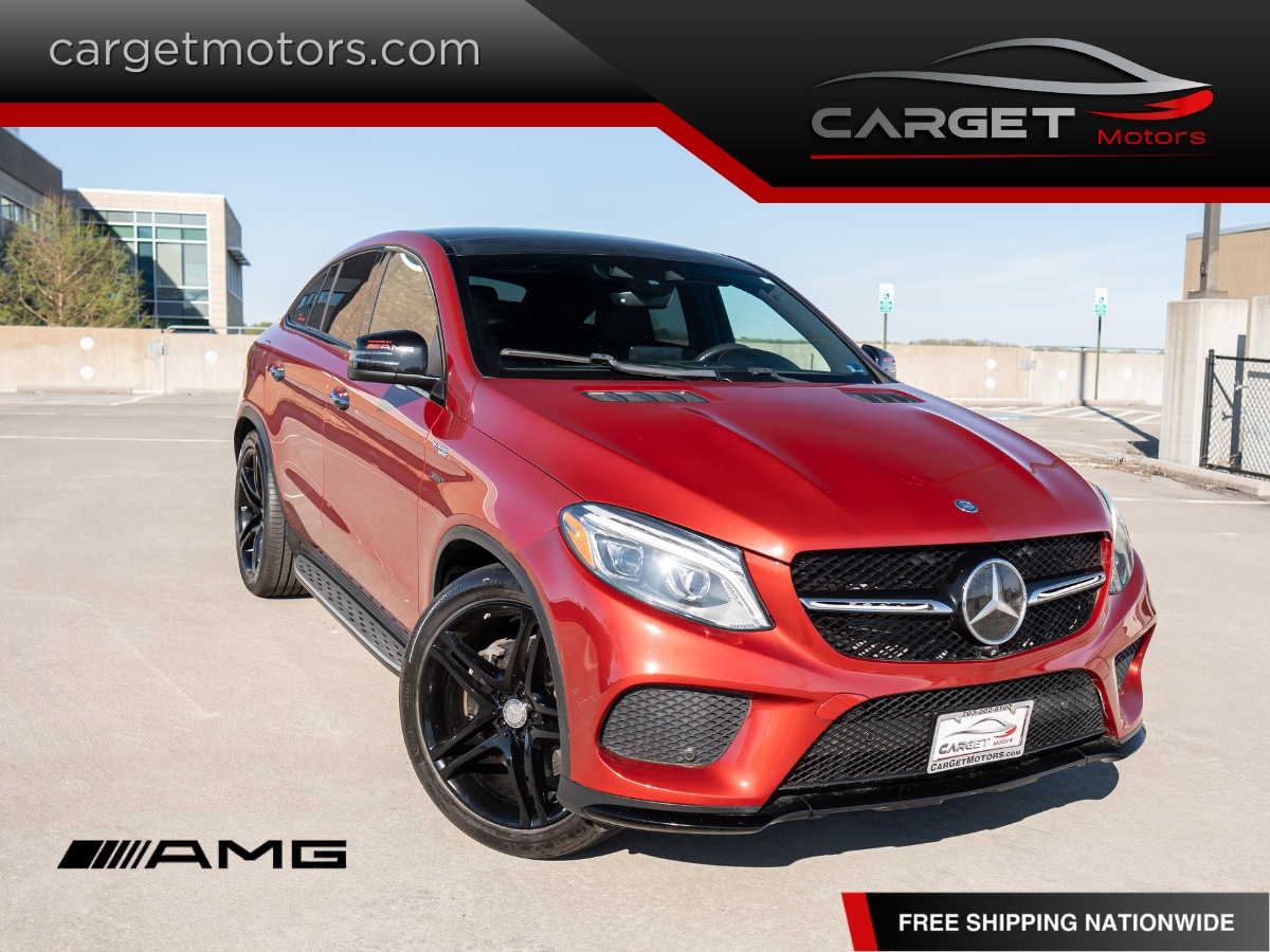 Red 2016 Mercedes-Benz GLE AMG GLE 450 4MATIC SUV / Crossover All-Wheel Drive 9-Speed Automatic
