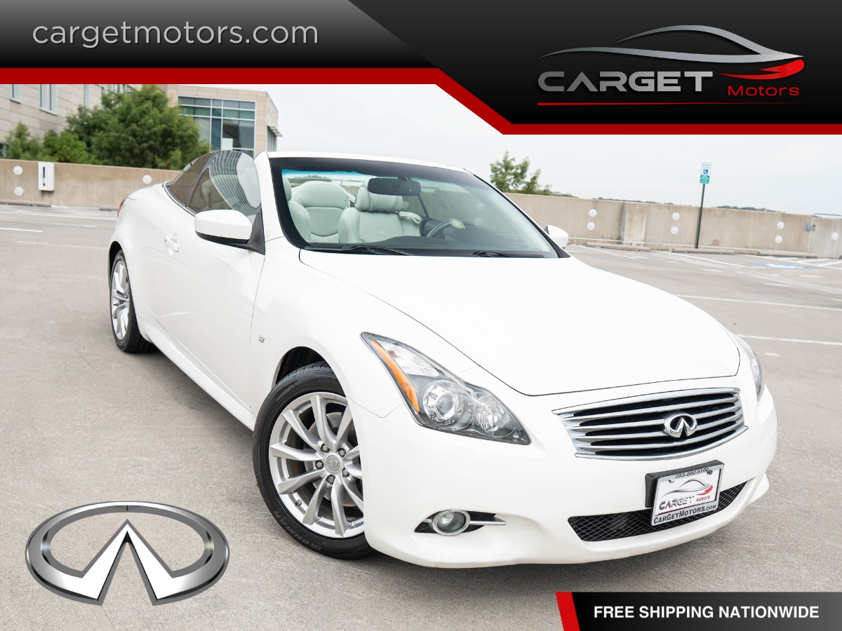 2014 INFINITI Q60 Convertible Base's photo