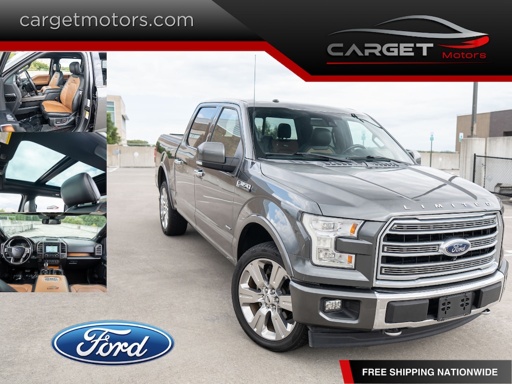 Used 2017 Ford F-150 Limited Truck SuperCrew Cab