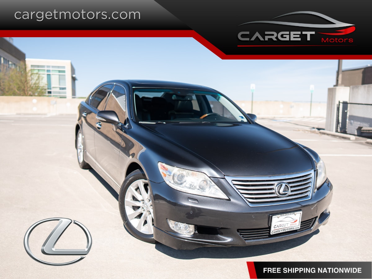 Gray 2011 Lexus LS 460 AWD Sedan All-Wheel Drive 8-Speed Automatic