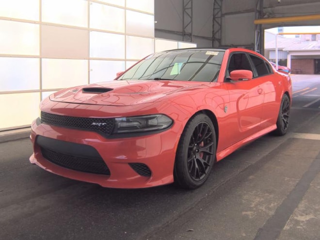 Red 2016 Dodge Charger Sedan Rear-Wheel Drive 8-Speed Automatic