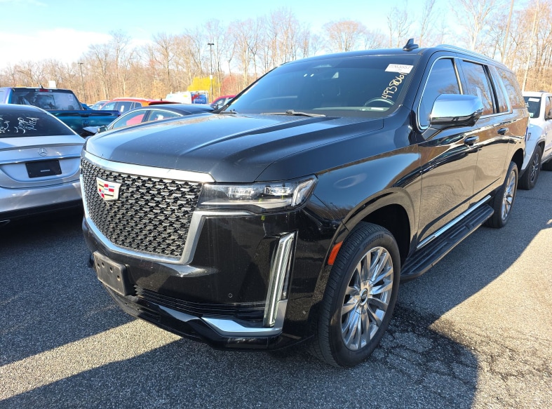 Black 2022 Cadillac Escalade ESV SUV / Crossover Four-Wheel Drive Automatic