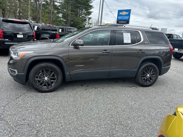 Used 2019 GMC Acadia SLT-1 with VIN 1GKKNULS5KZ222759 for sale in Putnam, CT