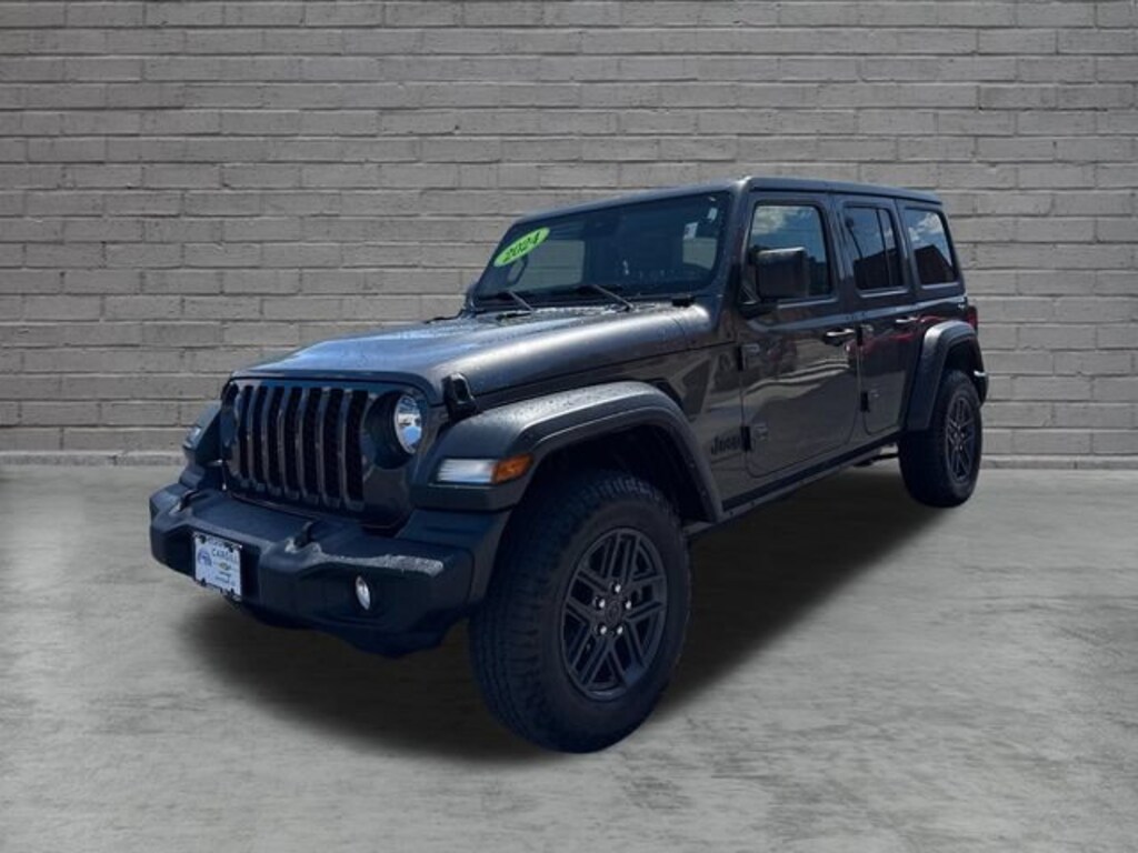Used 2024 Jeep Wrangler 4-Door Sport S 4x4 SUV