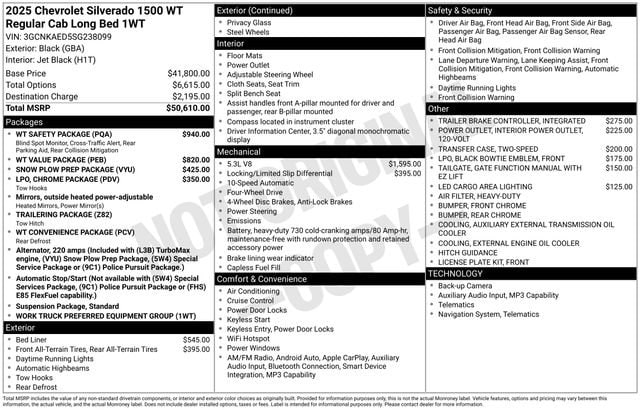 2025 Chevrolet Silverado 1500 Work Truck - Photo 23