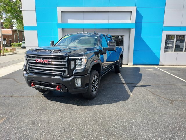 Used 2023 GMC Sierra 2500HD AT4 with VIN 1GT49PEY5PF136789 for sale in Putnam, CT